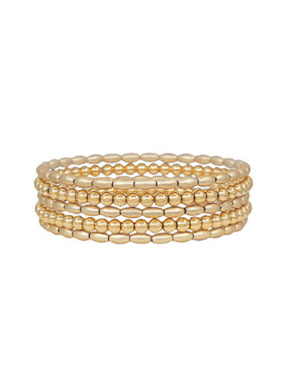 5 Set Ball Mixed Bracelet
