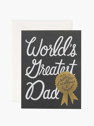 World's Greatest Dad Card