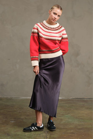 Silky Slip Maxi Skirt