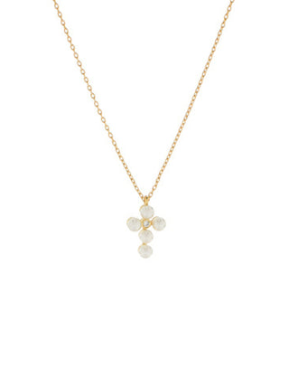 Pearl Cross Necklace