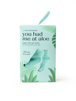 Aloe Socks Blue