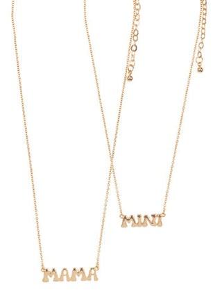 Mama & Mini Necklace Set