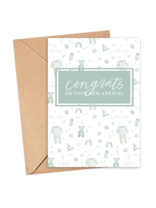 Congrats On Your New Arrival Card