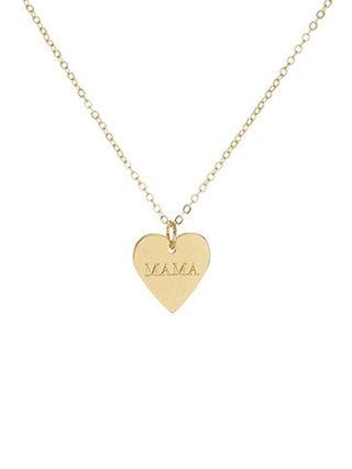 Mama Heart Pendant Necklace