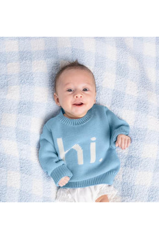 "Hi" Sweater