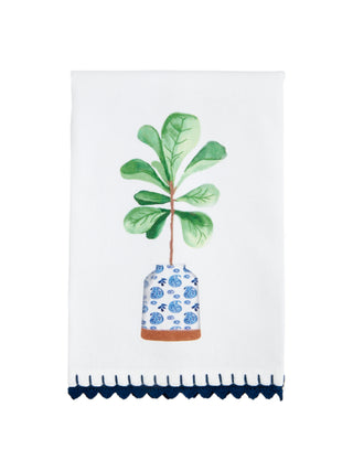 Fig Plant Hand Towel