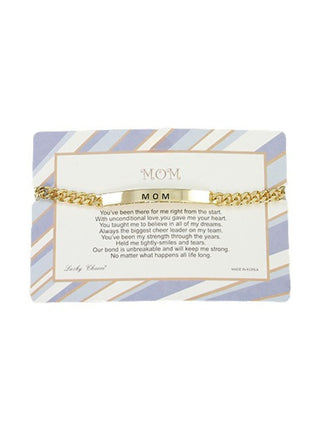 Mom Bar Bracelet