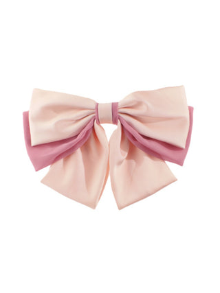 Two-Tone Bow Barrette