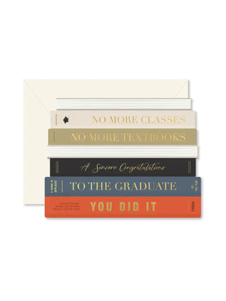 Graduation Books Card