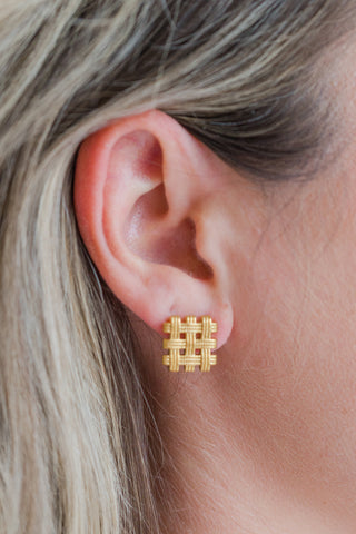 My Sister's Cottage | Waterproof | Woven Rope Earrings