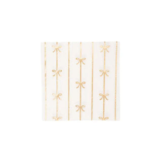 Gold Bow Napkins