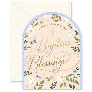 Baptism Blessings Card
