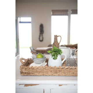 Hand-Woven Seagrass Tray
