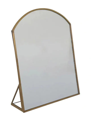 Metal Framed Standing Mirror