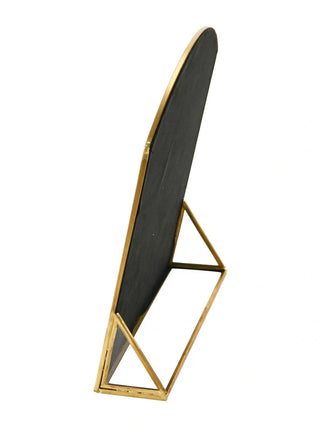 Metal Framed Standing Mirror