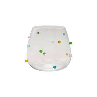 Raised Dot Drinking Glass 16 oz.
