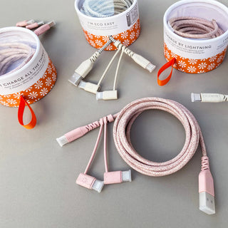 3 Tip Eco Charge Cable