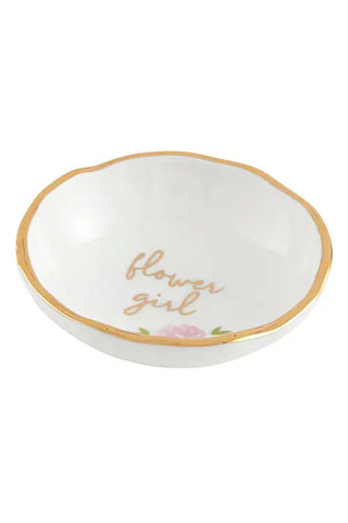 Flower Girl Trinket DIsh