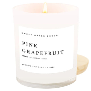 Pink Grapefruit Soy Candle
