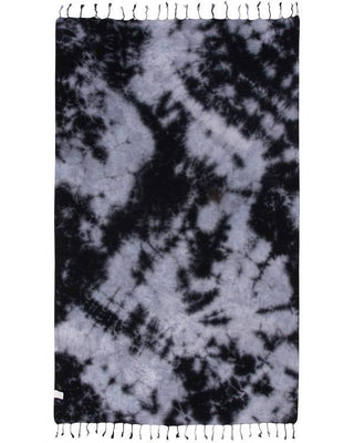 Black Acid Wash Sand Cloud Towel