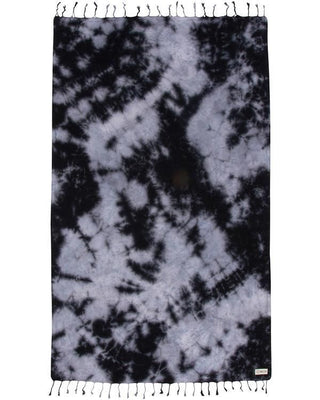 Black Acid Wash Sand Cloud Towel