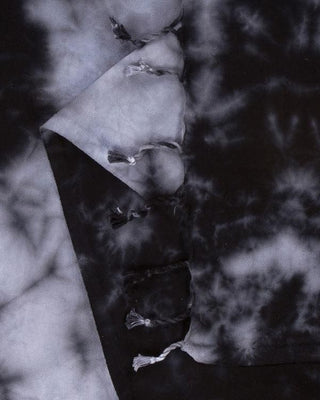 Black Acid Wash Sand Cloud Towel