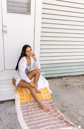 Earth Sand Cloud Towel