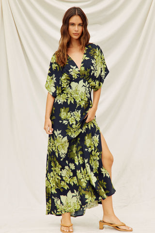 Secret Garden Blouson Maxi Dress