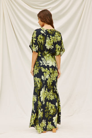 Secret Garden Blouson Maxi Dress