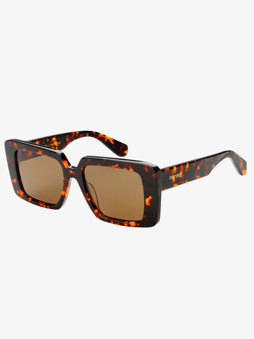 Brown Tortoise Rectangle Sunglasses