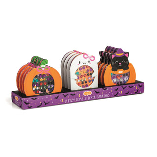 Halloween Sticker Earrings Set