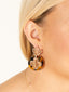 Clover Acetate 2 Drop Earrings