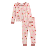 Toddler/Little Santa Glow PJ Set