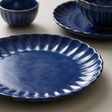 10.5 in Stoneware Fluted Plate