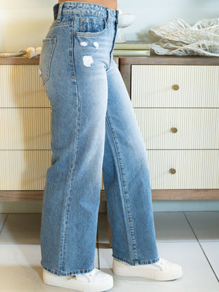 Super High Rise Wide Jeans