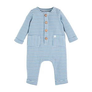 Blue Stripe Baby Bodysuit