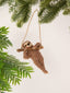 Wool Swinging Animal Ornament