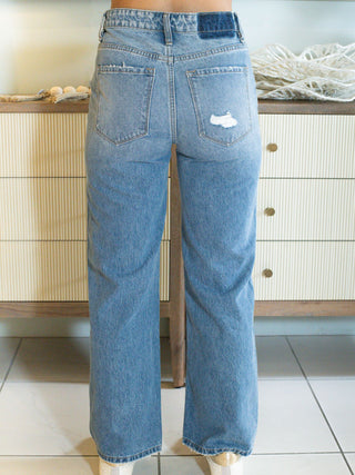 Super High Rise Wide Jeans