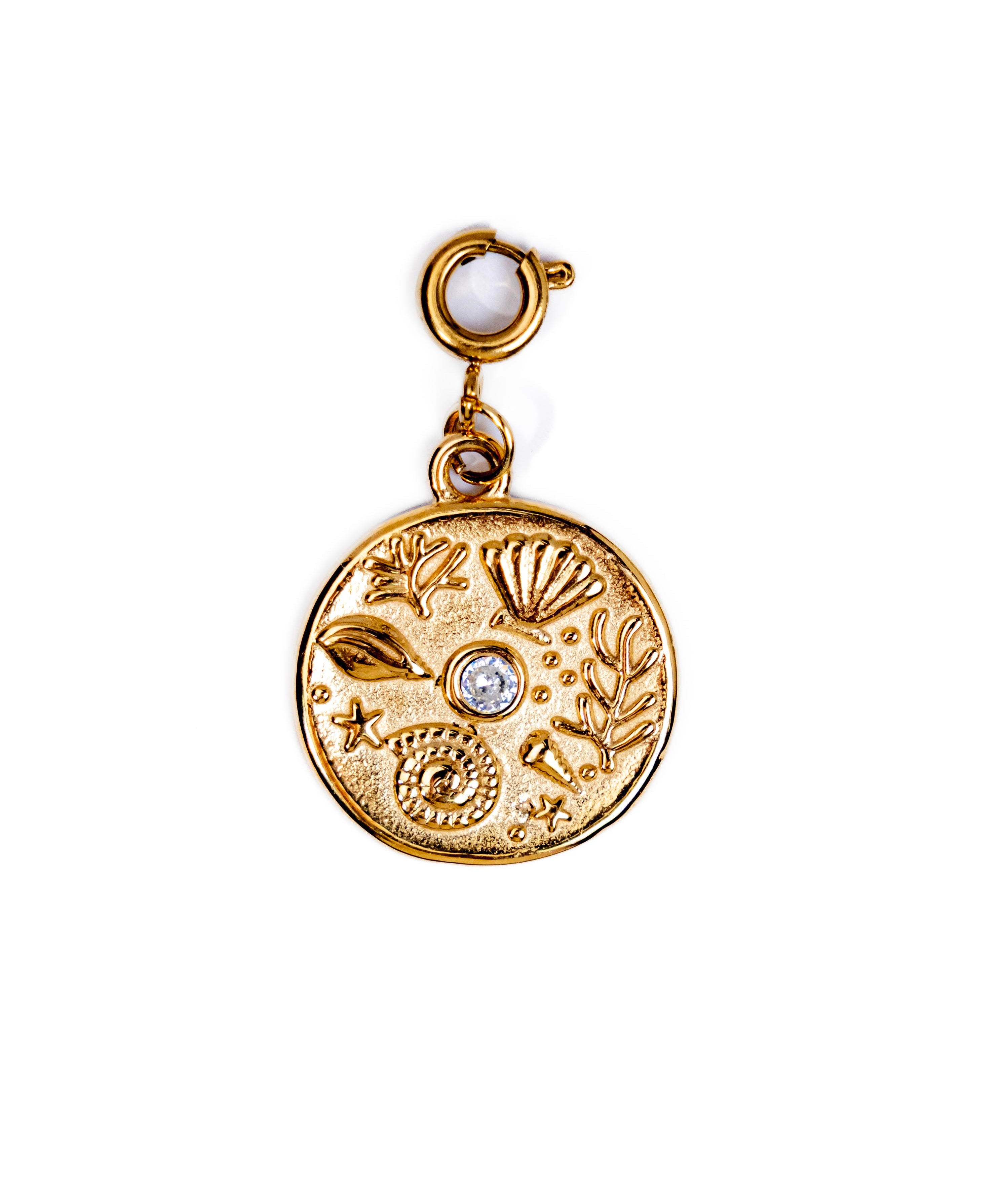 Waterproof Sea Life Charm – Gold-Plated, Tarnish-Free & Hypoallergenic