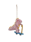 Skateboard Dinosaur Ornament