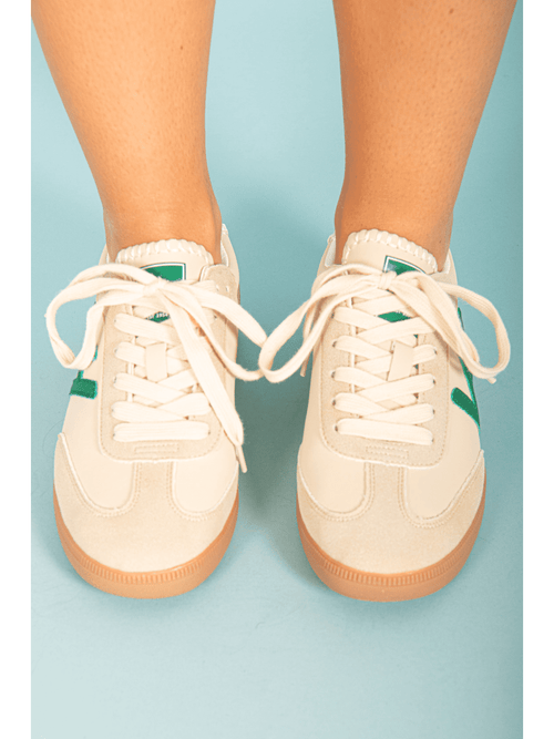 Elevate your style and comfort with our White Lace Nude Sneaker! Perfect for any occasion, these sneakers feature a sleek white lace design that adds a touch of elegance to your look. Walk with confidence and sophistication in these must-have shoes.