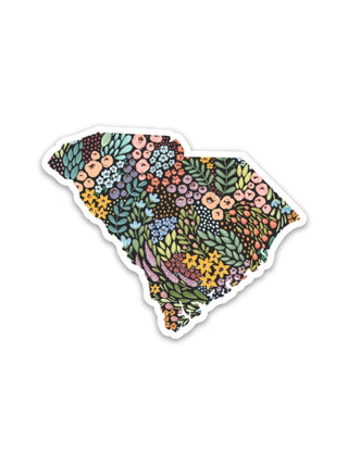 South Carolina Sticker Black