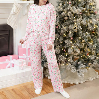 Annie Holiday Cocktail Pajama Set