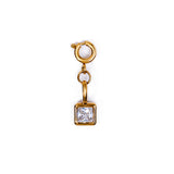 My Sister's Cottage | Waterproof | Square CZ Charm