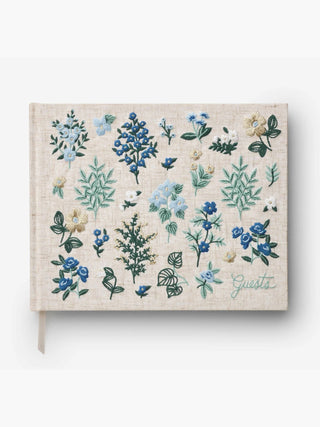 Embroidered Guest Book
