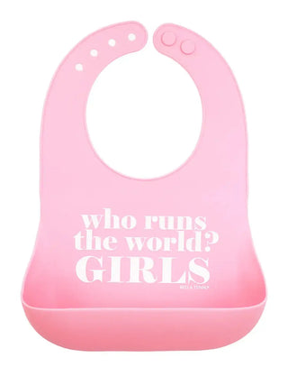 Silicone Wonder Bib - Run The World