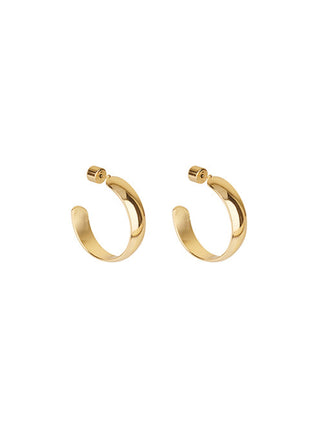 Open Gold Hoops 