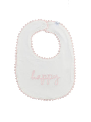 Cute Pink Bib Happy