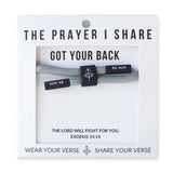 The Prayer I Share Cord Bracelet Got Your Back