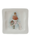 Stoneware Dish W/ Holiday Girl